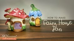 how to make fairy house jars