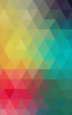 an abstract colorful background consisting of triangles