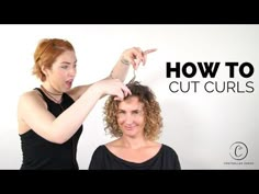 The BEST Way to Cut Curly Hair - YouTube Cut Curly Hair, Layered Curly Hair, How To Cut Your Own Hair, Curly Hair Videos, Straight Hair Cuts, Corte Bob, Haircuts For Curly Hair, Curly Hair Tips, Curly Hair Cuts