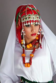 Morocco traditional costume Costumes Around The World, African Women