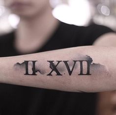 260+ Best Roman Numeral Tattoos (2024) Font Styles & Numbers Designs Roman Numeral Tattoo Arm, Roman Numeral Tattoo Font, Roman Numeral Font, Roman Numbers Tattoo, Best Tattoo Fonts, Tattoo Font Styles, Tattoo Font For Men