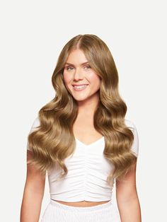 Longer Thicker Hair, Diy Hair Extensions, Hair Extensions For Short Hair, Perfect Hair Color, Halo Hair