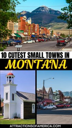 10 cutest small towns in Montana. Things To Do In Billings Montana, Things To Do In Missoula Montana, Living In Montana, Anaconda Montana, Eureka Montana, Yellowstone Vacation Planning, Hamilton Montana