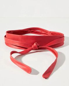 Wrap Upsdell Red Belt | Leather Belt | Ada Belts – ADA Collection Online Store Tie Styling, Leather Wrap Belt, Rosé Sister, Wrap Belt, Red Belt, Tie Styles, Wide Belt, Leather Wraps, Vegetable Tanned Leather