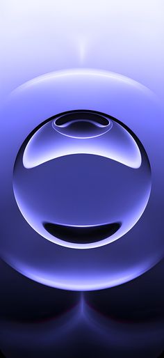 a circular object is shown in the middle of an image with blue lights on it