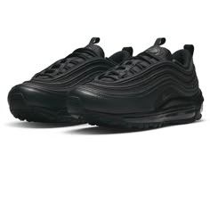 Brand New Size 7 Brand New Nike Air Max 97 Triple Black 2022. Nike Air Max 95 Triple Black, Air Max 97 Shorts, Black 97s, Nike 97, Air Max 97s, Nike Air Max 97 Black, All Black Nikes, Grunge Shoes, Shoes 2023