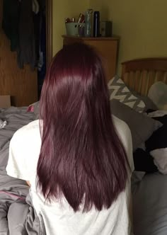 Black Red Hair, Hairstyles Black Hair, Wine Red Hair, Popular Hair