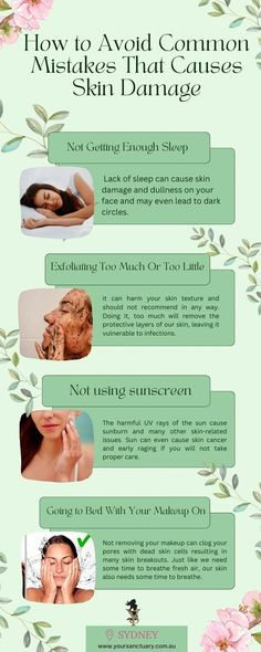 Healthy skin is a desire of every person, but not everyone can maintain it. We tend to do a lot of skincare mistakes that cause skin damage. Here are some examples Lack Of Sleep, Damaged Skin, Dark Circles, Hair Hacks, Healthy Skin, Sunscreen, Reading, Skin