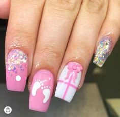 Baby Shower Nail Ideas, Nail Ideas Neutral, Baby Shower Nails Boy