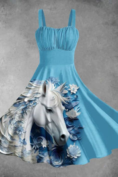 🐎Perfect gift for horse lovers. 😍 Buy 2 Get 10% OFF Horse Western, Western Art, Xl Dress