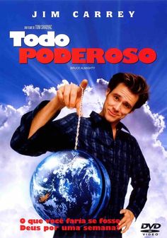 the movie poster for tod poderoso with a man holding a ball and chain