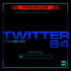 the title screen for twitter 64