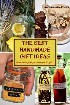 the best handmade gift ideas homemade food gifts and crafts