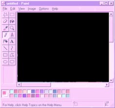 an image of a pink computer screen with the text, click here to view it