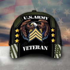 Airborne Army, Veteran Day, Army Hat, Heavy Metal Art, Army Veteran, Gifts For Veterans, Hat Collection, Functional Accessories, Timeless Accessories