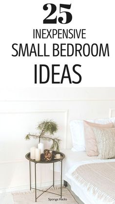 Looking for small bedroom ideas that will make your apartment feel like home? Check out these 25 designs that are both stylish and affordable. From using bright colors to adding personal touches, you're sure to find the perfect look for your space. Don't forget to scroll down for helpful tips on how to make the most of your small bedroom! Very Small Bedroom Ideas Minimalist, Bedroom Decor For Small Rooms Women, Decor For Small Bedroom, Single Woman Bedroom Ideas, Small Bedroom Ideas On A Budget, Small Bedroom Decor Ideas For Women, Small Bedroom Vanity, Small Bedroom Style, Small Bedroom Ideas For Women