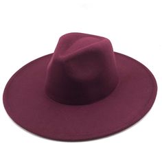 Season Spring, Summer, Autumn, Winter Style: Leisure White Fedora, Women Fedora, Brimless Hat, Jazz Hat, Rancher Hat, Wide Brim Fedora, Felt Fedora, Timeless Accessories, Wide Brimmed Hats