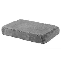 a stone block is shown on a white background