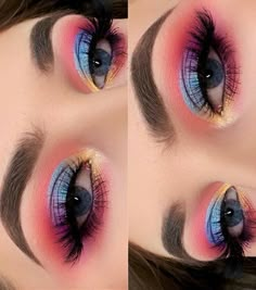 Makeup Ojos, Beautiful Eye Makeup, Anastasia Beverly Hills Makeup, Colorful Eye Makeup, Makeup Eyes, Creative Eye Makeup