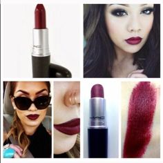 Mac Lipstick - Diva! Brand New In A Box! Popular Color! Mac Liquid Lipstick, Mac Lady Danger, Mac Diva, Mac Diva Lipstick, Mac Lipgloss, Matte Lipstick Colors, Frosted Lipstick, Mac Lips, Makeup Mac