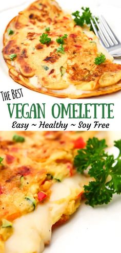 the best vegan omelette easy healthy soy free