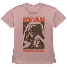 Add this Juniors' Star Wars Return of the Jedi Darth Vader Helmet Poster Graphic Tee to your casual wardrobe. Add this Juniors' Star Wars Return of the Jedi Darth Vader Helmet Poster Graphic Tee to your casual wardrobe. FEATURES Short sleeves CrewneckFABRIC & CARE Cotton Machine wash Imported Size: Xxl. Color: Light Pink. Gender: female. Age Group: kids. Vader Helmet, Darth Vader Helmet, Desert Pink, Return Of The Jedi, Vader Star Wars, Star Wars Tees, Star Wars Tshirt, Star Wars Poster, Star Wars Shirts