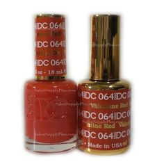 *NEW 2017 RELEASE* DC GEL by DND     MADE AND MANUFACTURED IN THE U.S PLEASE REFER TO ITEM TITLE + PHOTO FOR THE COLOR YOU ARE PURCHASING PROFESSIONAL SALON GEL NAIL POLISH WITH MATCHING LACQUER CONTENTS: YOU WILL RECEIVE 1 GEL COLOR AND 1 MATCHING LACQUER AS PICTURED .6 FL OZ EACH BOTTLE WE OFFER BUNDLE DEALS FOR PURCHASED OF 10 OR MORE. PLEASE CONTACT US FOR MORE INFORMATION. Curable in both LED and UV light CHOOSE FROM OVER 100 AVAILABLE SHADES LASTS UP TO 21 DAYS (IF APPLIED CORRECTLY)  PLEASE KINDLY NOTE THAT IMAGES MAY REPRESENT A SLIGHTLY DIFFERENT COLOR THAN IN PERSON DUE TO THE IMAGE SCANNING QUALITY AND MONITOR SETTINGS. WE ARE NOT RESPONSIBLE FOR ANY COLOR ASSUMPTIONS. PLEASE DO PRIOR RESEARCH ON COLORS BEFORE PURCHASING. All items are brand new, in box (if any), and unused. Shi Dnd Red, Dnd Colors, Dnd Nail Polish, Fall Starts, Nails Trends, Holographic Nail Polish, Nice Nails