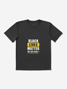 "Black Lives Matter t-shirt for men and women" Active T-Shirt by DINADIM | Redbubble Code Clothes, Job Clothes, Tee Shirt Homme, Anti Social