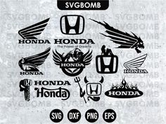 the logos and emblems of various cars