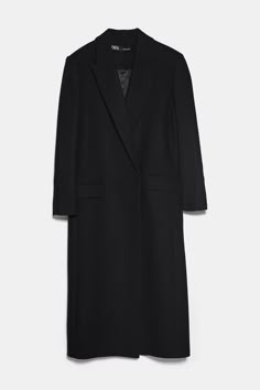 Rare Clothing, Long Black Coat, Black Wool Coat, Long Wool Coat, Wool Blend Coat, Dream Clothes, Blazer Coat, Wool Coat, Look Fashion