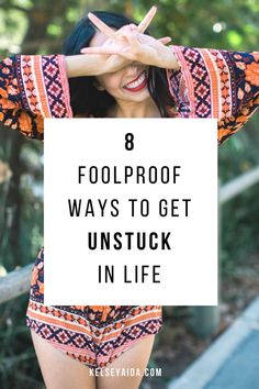 8 Foolproof Ways to get Unstuck in Life Get Unstuck, Spreading Positivity, Stephen Covey, Show Me The Way, Yoga Flow, Finding Peace, Super Simple, Best Self, Way Of Life