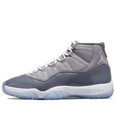 Since its debut in 2001, the Air Jordan 11 Cool Grey has become one of the most celebrated colorways in the Jordan 11 catalog. SKU:CT8012-005 (SNKR/AJ11/Unisex/Mid Top/Basketball/Wear-resistant/Shock-absorbing) Cool Grays Jordan 11, Gray Casual Custom Sneakers With Air Cushioning, Casual Gray Custom Sneakers With Air Cushioning, Gray Sporty Sneakers For Sports Events, Jordan 11 Grey, Air Jordan 11 Cool Grey, Nike Shoe Laces, Nike Jordan 11, Jordan 11 Cool Grey