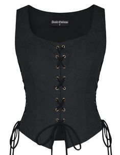 PRICES MAY VARY. AUTHENTIC RENAISSANCE DESIGN : Immerse yourself in the charm of the Renaissance with our pirate renaissance vest. Featuring a classic lace-up front, square neck, and handkerchief hem, it captures the essence of vintage fashion while offering modern comfort. ADJUSTABLE SIDE LACING : Achieve the perfect fit with ease. The side lacing allows for customizable adjustments, ensuring a flattering silhouette for various body types. VERSATILE WEAR : Perfect for multiple occasions, this p Larp Fashion, Costume Viking, Viking Costume, Medieval Costume, Pirate Costume, Different Outfits, Women Lace, Larp, Halloween Shopping