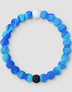 Lokai Ocean Bracelet. Slide On Style, Stretches Over Wrist. White Bead Is Infused With Water From Mt Everest, Black Bead Carries Mud From The Dead Sea. Please Note, The Water In The White Bead May Evaporate Over Time As Silicone Is A Porous Material. Imported. Sizes:s: 6"m: 6.5"l: 7" Nike Winter Jackets, Water Bracelet, Ocean Bracelet, Mt Everest, Flannel Sweatshirt, Graphic Trends, Porous Materials, Dead Sea, Mens Trends