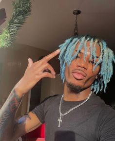 Dread Dye Ideas Men, Dyed Locs Men, Twist Styles For Men, Short Twist Braids Hairstyles, Twist Hairstyles For Men, Twist Hairstyles Short, Short Twist Braids, Twists For Men