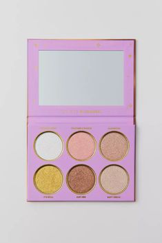 Marylia Scott Cosmetics Your Highlighter Is Too Bright Pressed Highlighter Palette | Urban Outfitters Highlighter Palette, Free Content, Eyes Lips, Clean Beauty, Jojoba Oil, Highlighter, Paraben Free Products, Your Eyes, Deodorant