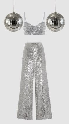 Disco Outfit Ideas, Wide Jeans Outfit, Bola Disco, Outfit Ideas Party, Abba Outfits, Birthday 17, Eras Outfit, Eras Outfits, Queen Outfits