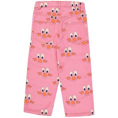 Clowns Pant in Pink by Tinycottons. These cotton trousers offer unbeatable comfort and resilience for all-day wear. The cheerful all over clown face print brings a fun twist to your child's wardrobe. Colour - Pink. 100% Cotton. Product Code: SS24-257 Clown Pants, Wardrobe Colour, Clown Face, Clown Faces, Face Print, Cotton Trousers, Tiny Cottons, Equatorial Guinea, Mauritius