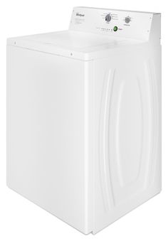 a white washer sitting on top of a dryer