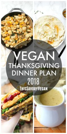 vegan thanksgiving dinner plan for the family