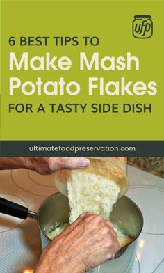 Dehydrating Potatoes, Mashed Potato Flakes, Dehydrated Potato Flakes, Flake Recipes, Food Shelf Life, Food Dehydration, Mash Potato, Dehydrating Food