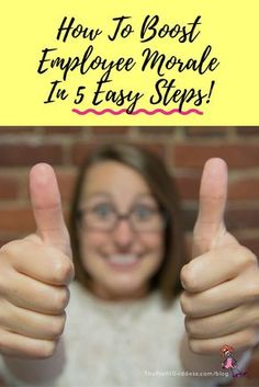 a woman giving the thumbs up sign with text overlaying how to best emplace memorable steps in 5 easy steps