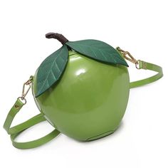 Apple Fruit Purse Pin Up Bag. Adorable Princess Accessory For Your Fairytale Theme Outfit. Special Order Delivery 7-21 Business Days Styles: Goth Pinup Purse School Steampunk Rock Festival Burning Man Rockabilly Fun Purses, Fruit Bags, Goth Pinup, Upcycled Bags, Whimsical Autumn, Fairytale Theme, Funky Bags, Fruit Bag, Novelty Purses