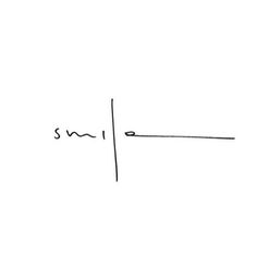 the word sin is written in black ink on a white background with an arrow pointing to it