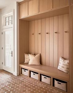 Searching for stylish & functional mudroom ideas? These beautiful, modern mudroom design ideas are all totally timeless yet still very stylish and current. From mudroom cabinets to mudroom storage and beyond - *these* are the must-see mud room ideas that will truly elevate your home entryway! SAVE to your mudroom entryway board for later!