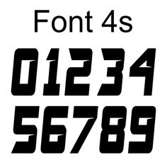 the font and numbers used in this type are all black, but it is not white