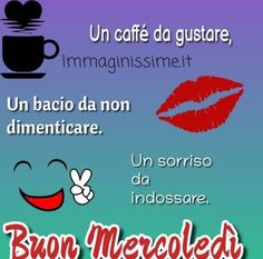 an advertisement with different types of lipstick and coffee mugs on the bottom right hand corner