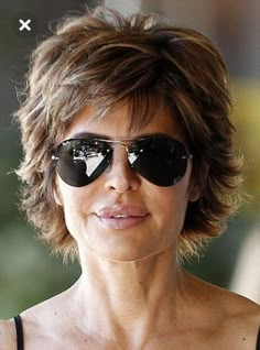 Shag Bob Haircut For Thick Hair, Lisa Rinna Haircut Short Shag Over 50, Spunky Short Hairstyles For Women, Lisa Renner Hair, Short Shag Cuts For Fine Hair, Short Shaggy Bob Choppy Layers, Lisa Rinna Hair, Shag Hairstyles Short