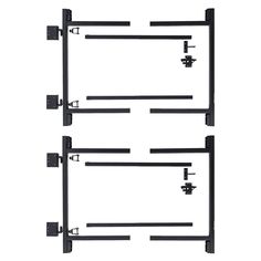 When your gate needs a little face lift, look no further than the Adjust-A-Gate Steel Frame Gate Building Kit. This kit includes a patented truss cable that will keep your gate from sagging or dragging for years to come. You can use it to fix an existing gate or to build a brand new gate up to 60 inches wide. This easy-to-install kit is equipped with all necessary hardware needed to install this system on-site. This kit will fit gate openings that are 36-60 inches wide and fences up to 4 feet high. With the Adjust-A-Gate Gate Building Kit, you'll get a DIY friendly experience with contractor quality all in one. Fence Gates Ideas, Gates Ideas, Modern Farmhouse Coffee Table, Deck Patio Ideas, Composite Fencing, Gate Kit, Fence Gates, Gate Hinges, Gate Latch