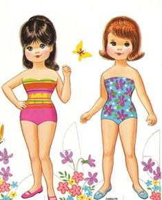 Dolls Printable, Doll Cute, Paper Dolls Printable, Doll Stands, Paper Doll, Vintage 1960s, Paper Dolls, Art Dolls, Baby Gifts